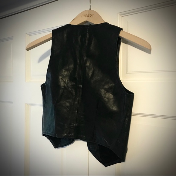 Vintage Genuine Leather Vest - Picture 10 of 10